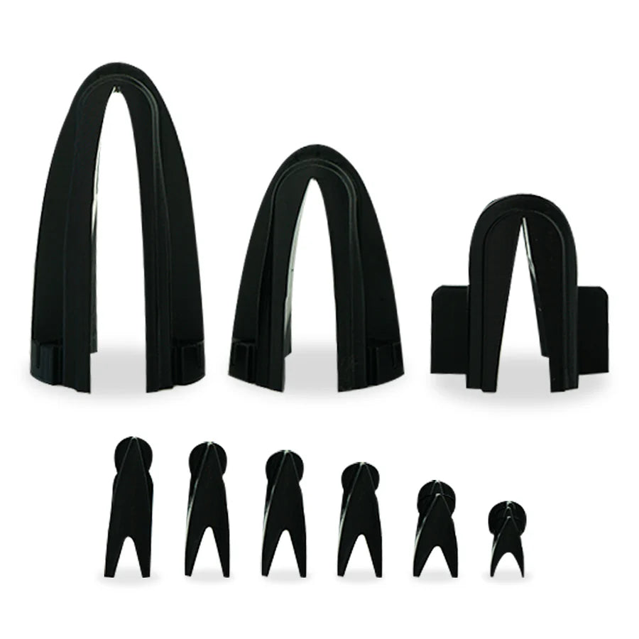 Der gesamte Foil Drive Universal Mastadapter vor einem weißen Hintergrund.