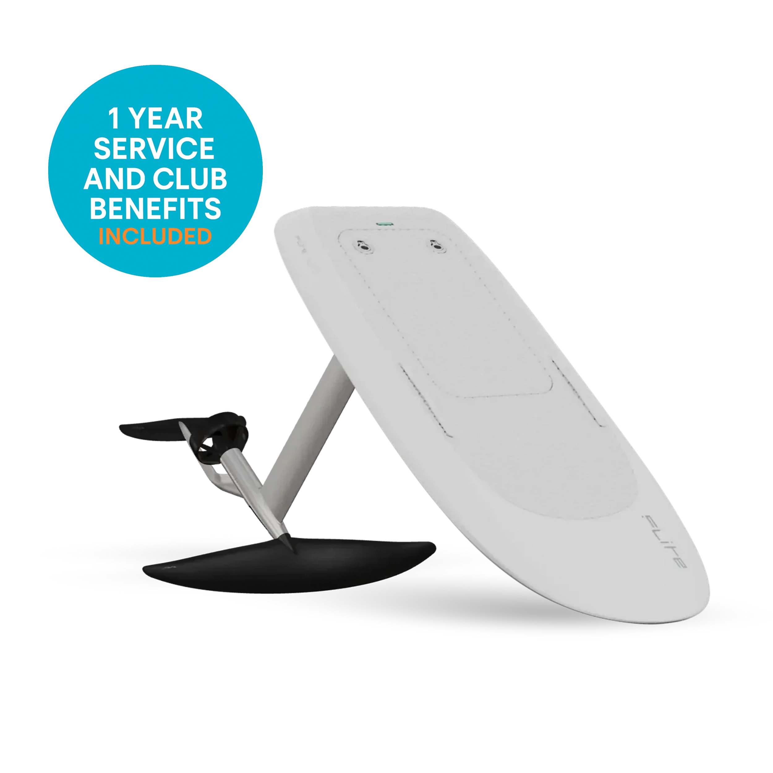 Fliteboard - Glasfaser mit Jet 2 C Silver eFoil System Set