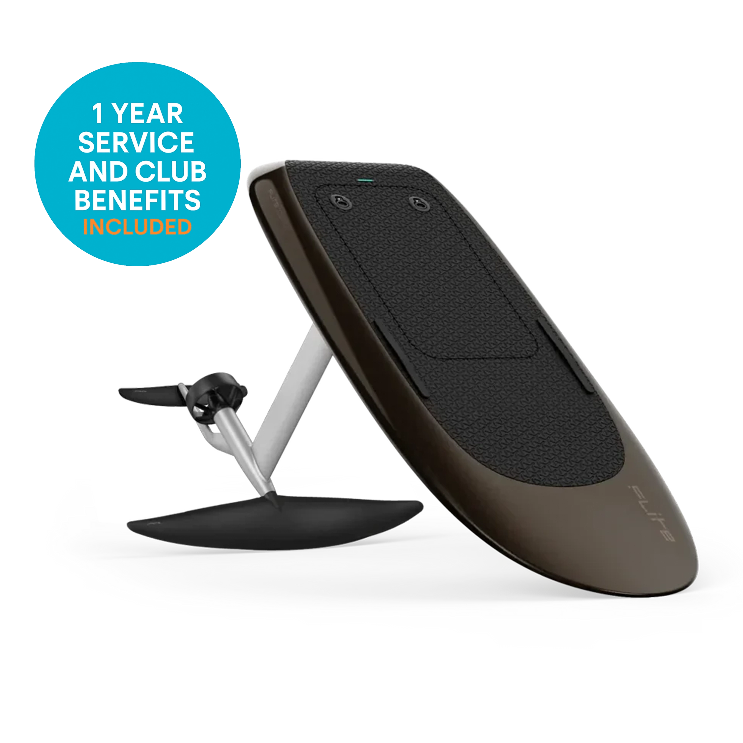 Fliteboard Carbon mit Jet 2 C Silber eFoil System Set