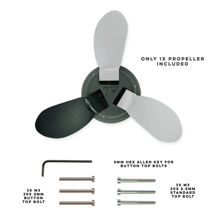 Foil Drive Drei-Blatt-Propeller Upgrade