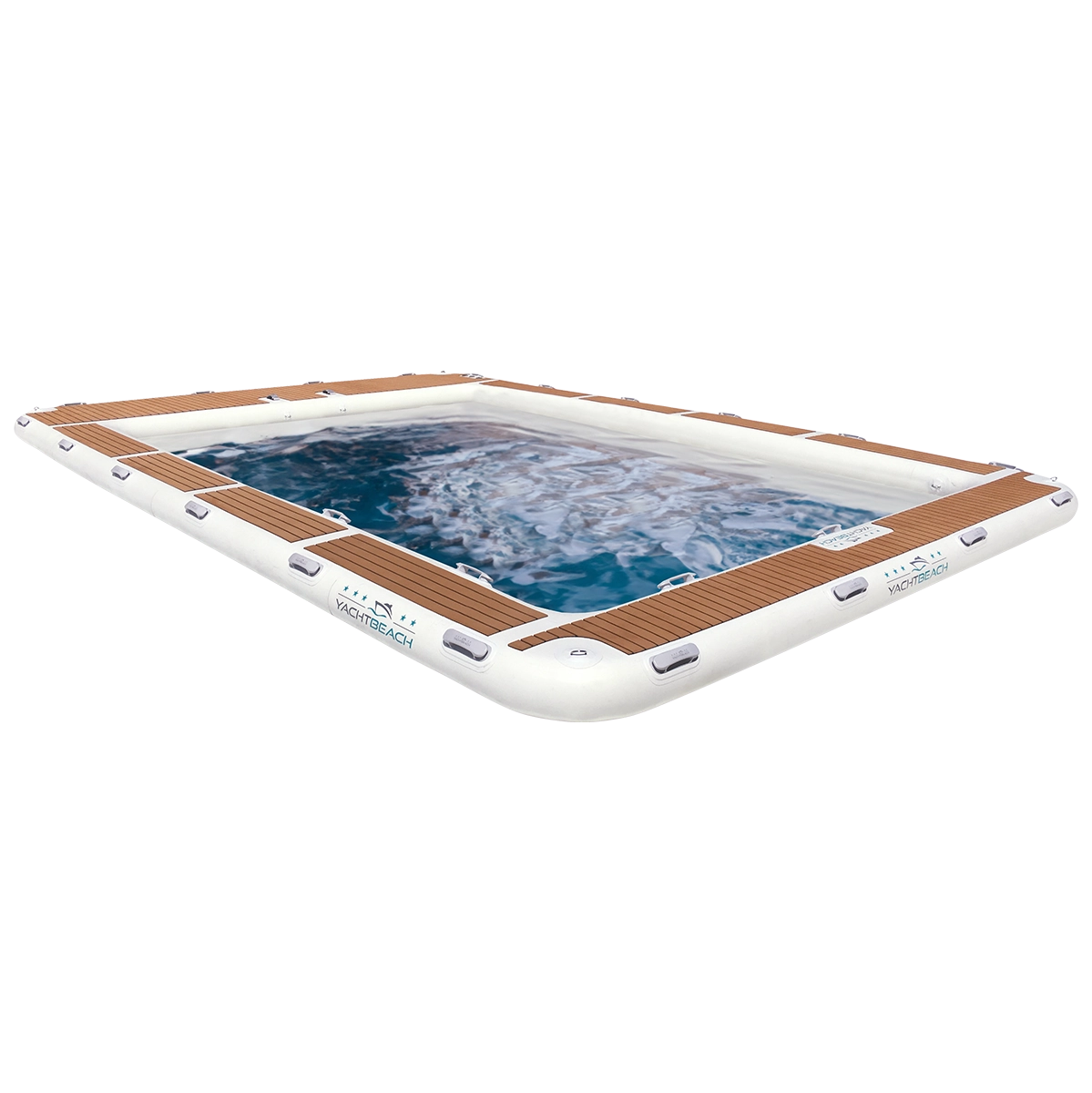 Yachtbeach Luxury Pool 6.2 × 4.1 m – Premium Aufblasbarer Sea Pool