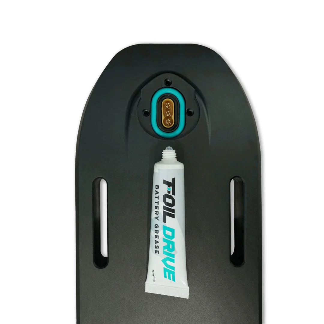 Zeigt, wo das Battery Grease anzuwenden ist.