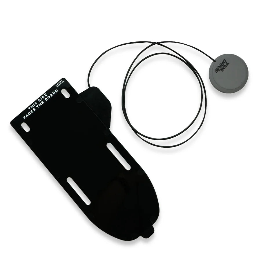 Externe Antenne Foil Drive vor einem weißen Hintergrund.