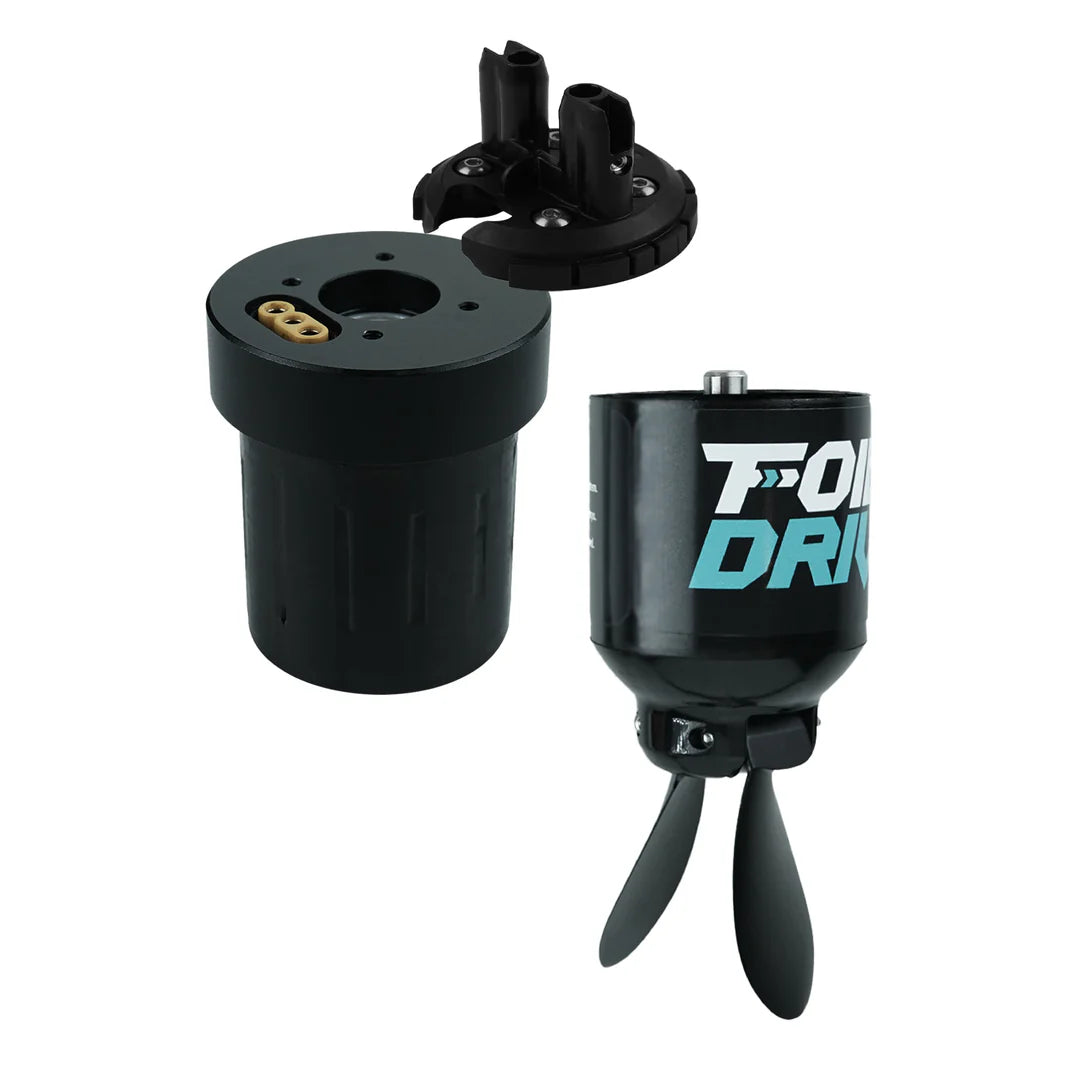 Ein sauberes Produktfoto von Foil Drive v2 Motor.