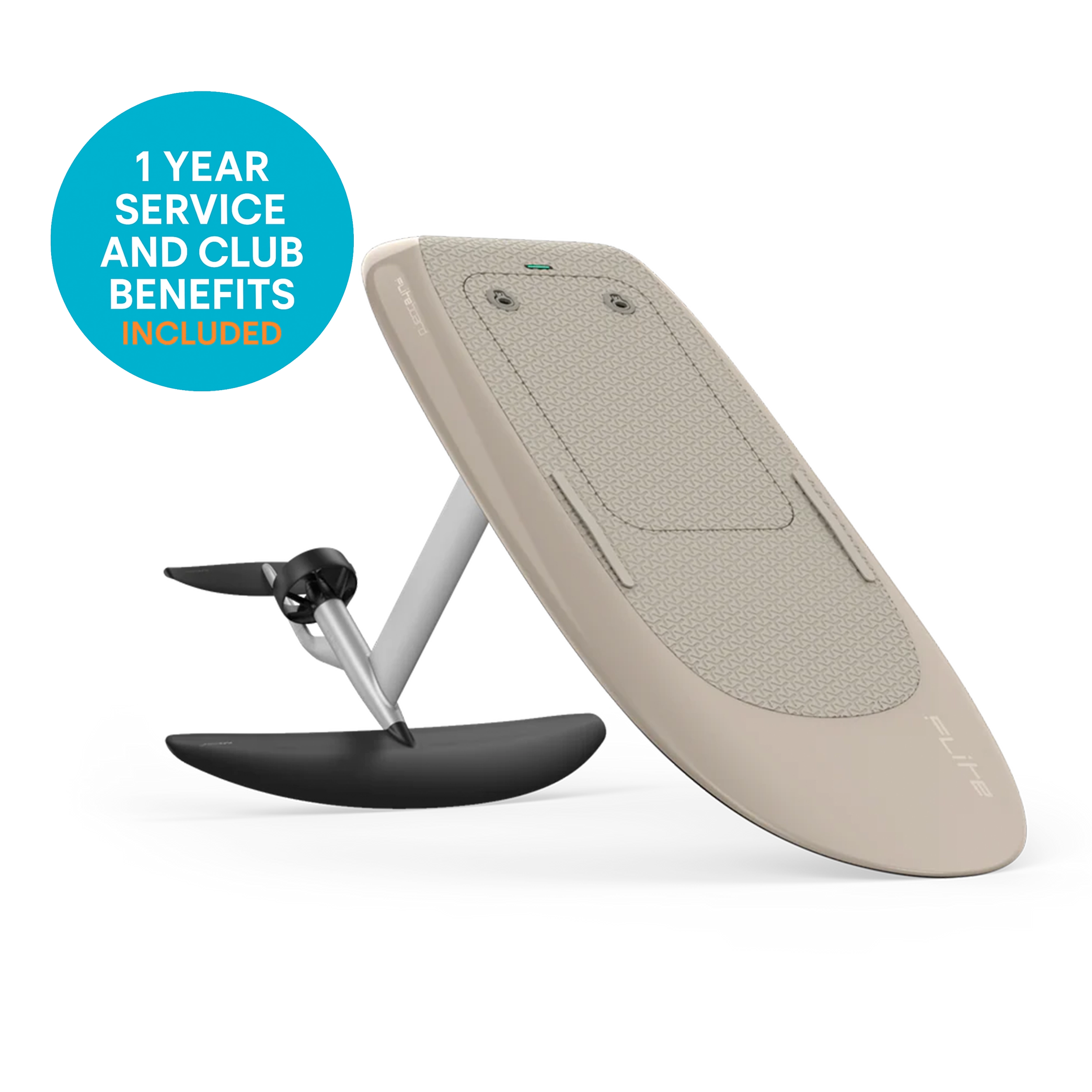 Fliteboard Carbon mit Prop C Silver eFoil System Set