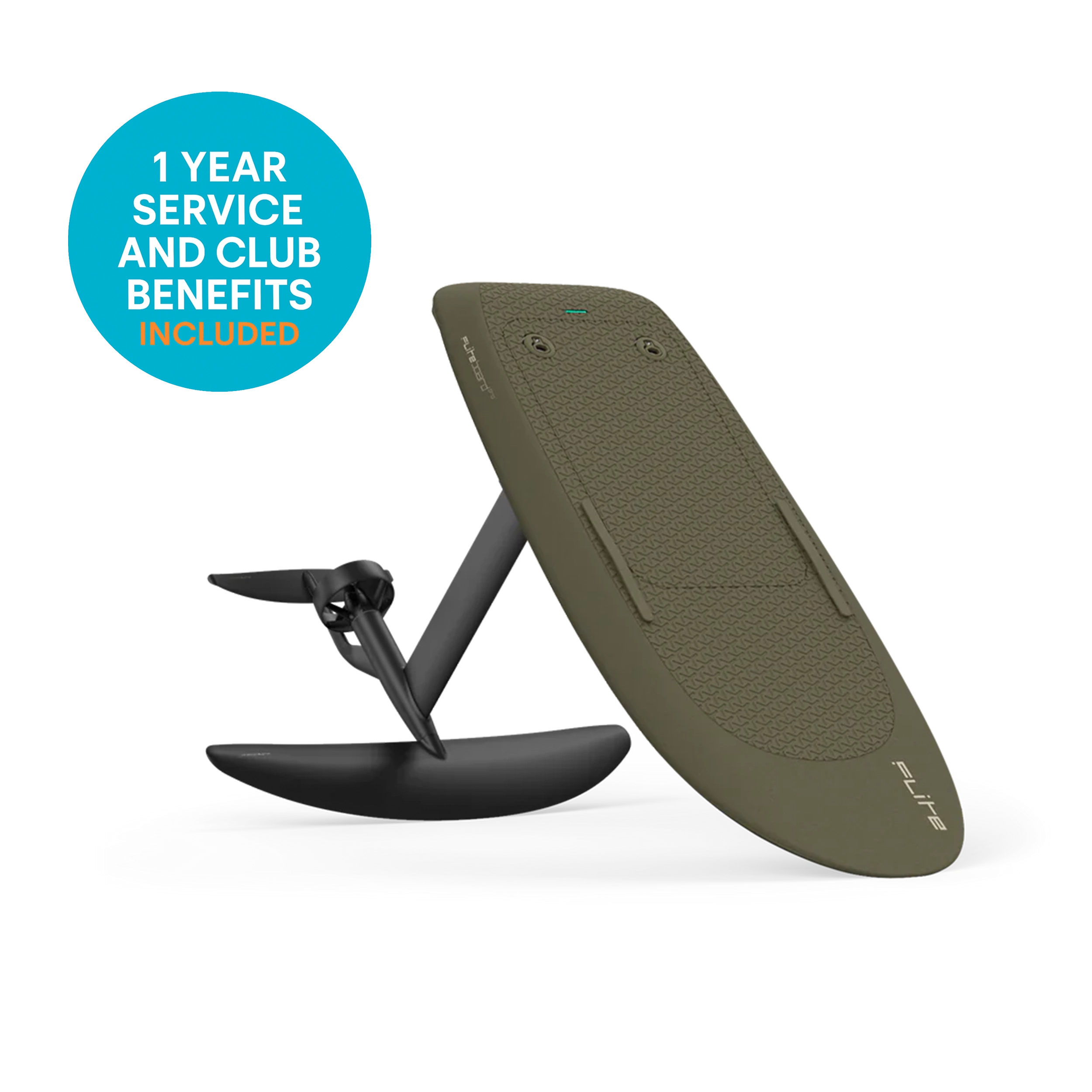 Fliteboard Verdeck mit Jet C Black eFoil System Set