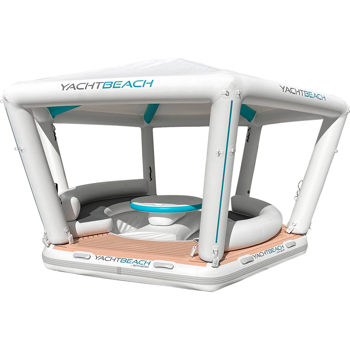 Yachtbeach Pavilion Beachclub Setup 4.10 - Ihr schwimmender Chillout- und Partybereich