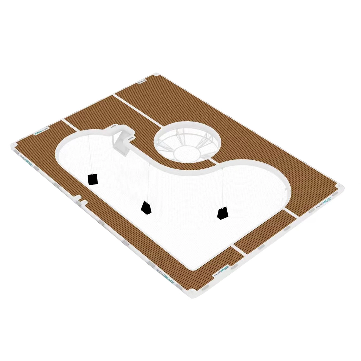 Yachtbeach Superior Pool 8.20 – Premium aufblasbarer Pool (820 × 616 cm)