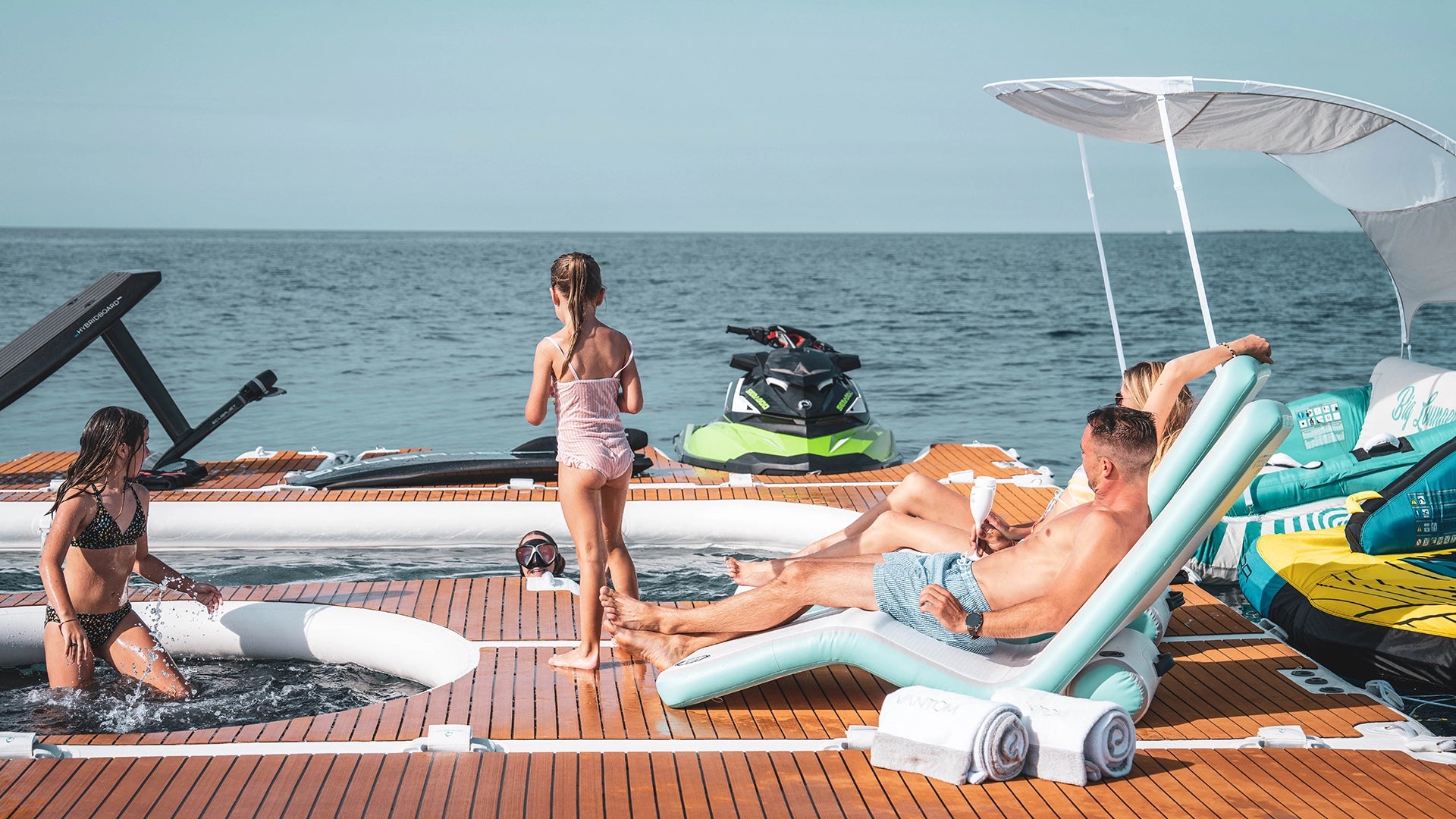 Yachtbeach Toy Dock 6.16 – Dropstitch 616 × 205 × 20 cm